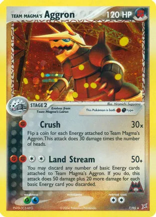 Single - Team Magma's Aggron #7/95 [ENG]