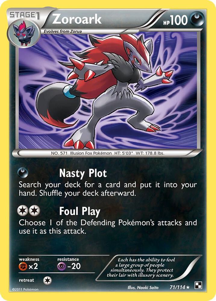 Single - Zoroark #71/114 [ENG]