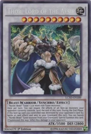 Single - Thor, Lord of the Aesir #LC5D-EN189 [ENG]