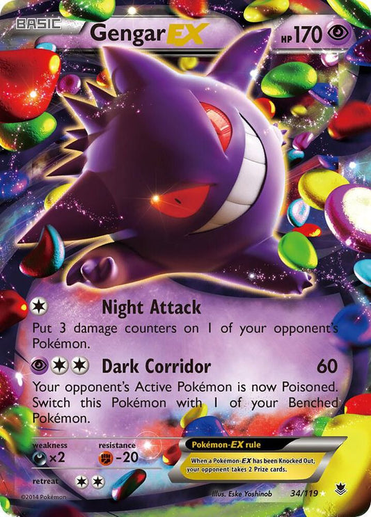 Single - Gengar EX #34/119 [ENG]