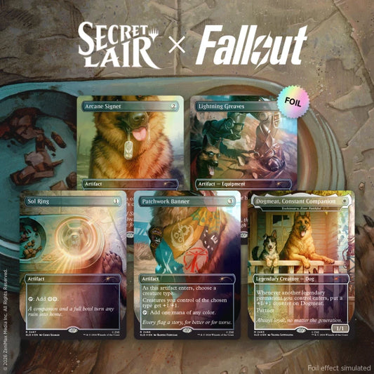 Secret Lair - Fallout: Greet the Dog - Traditional Foil Edition