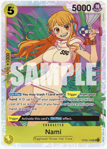 Single - Nami #OP08-106