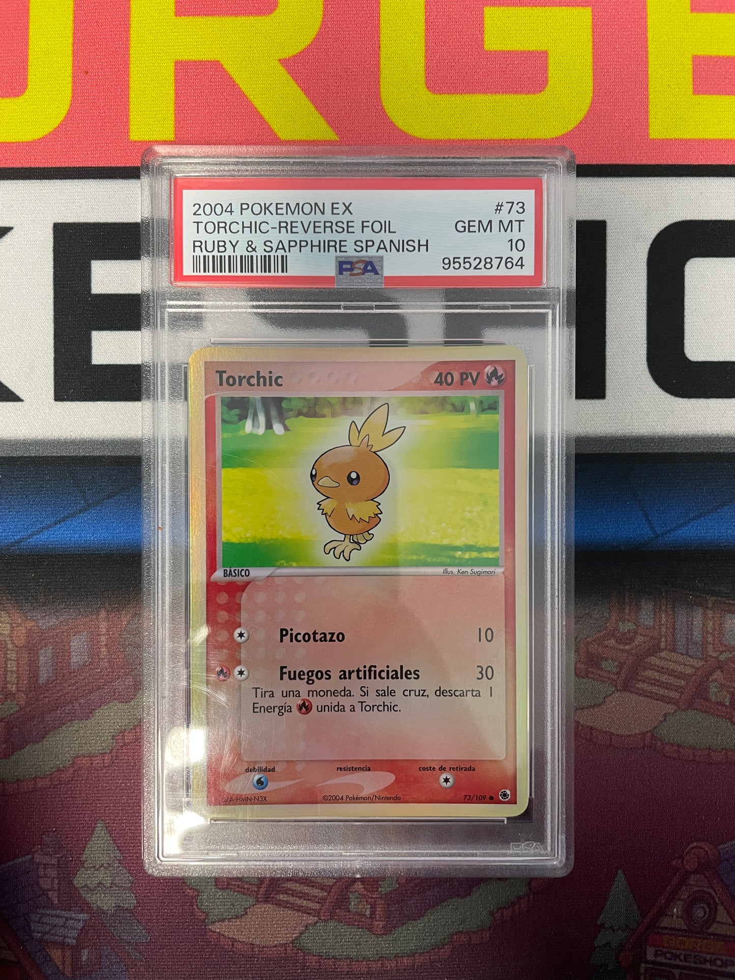 Graded - Torchic #73/109 [ESP] / PSA 10