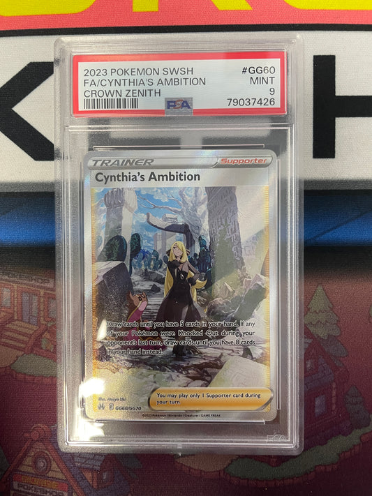 Graded - Cynthia's Ambition #GG60/GG70 [ENG] / PSA 9