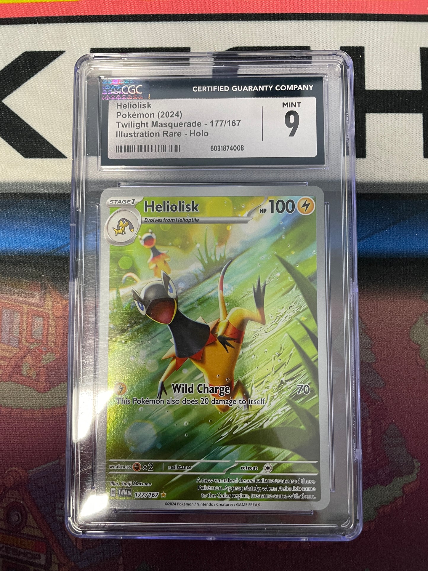 Graded - Heliolisk #177/167 [ENG] / CGC 9