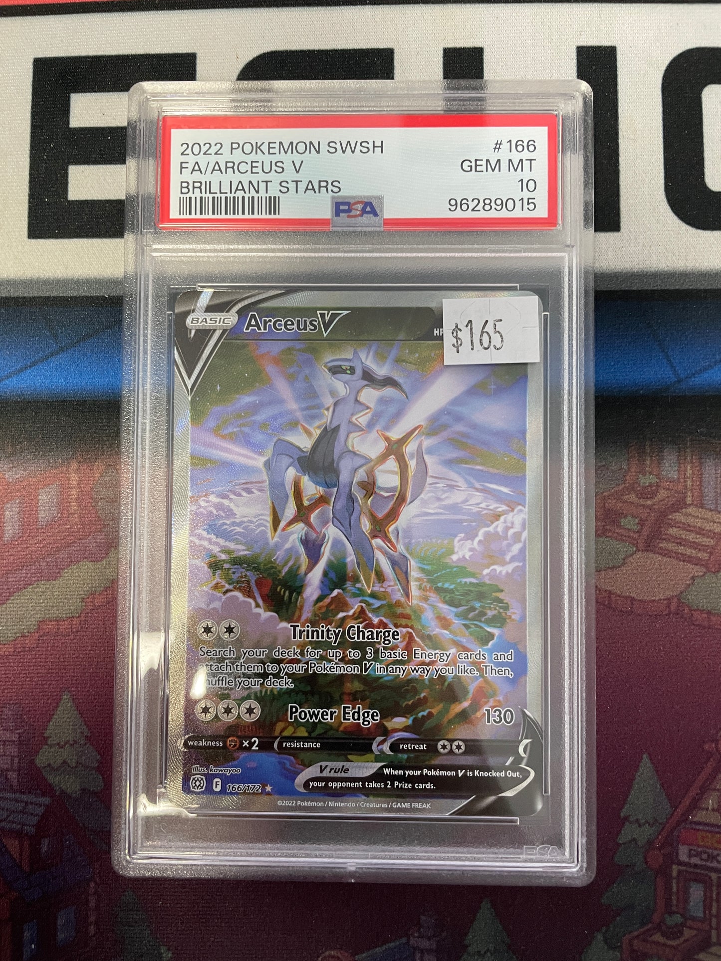 Graded - Arceus V #166/172 [ENG] / PSA 10