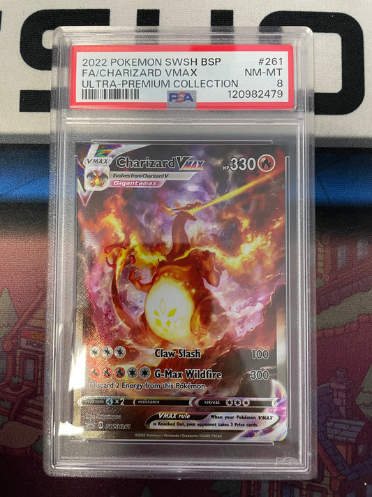 Graded - Charizard VMax #SWSH261 [ENG] / PSA 8