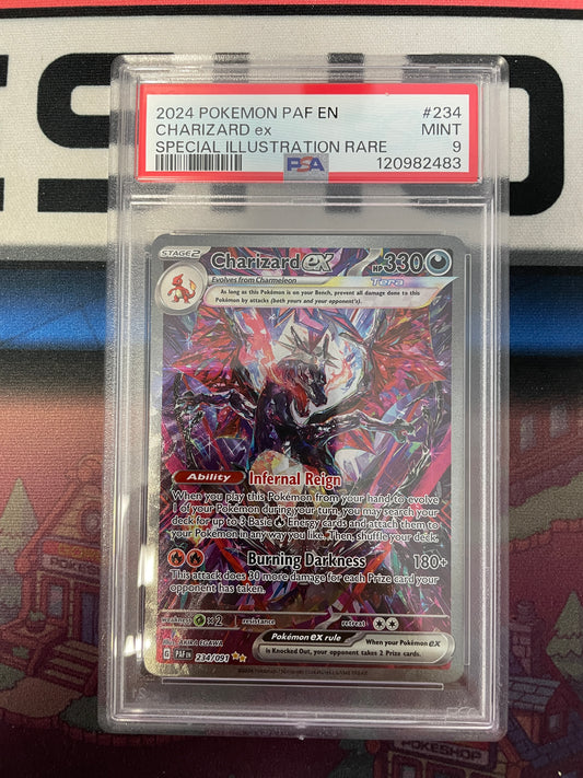 Graded - Charizard EX #234/091 [ENG] / PSA 9