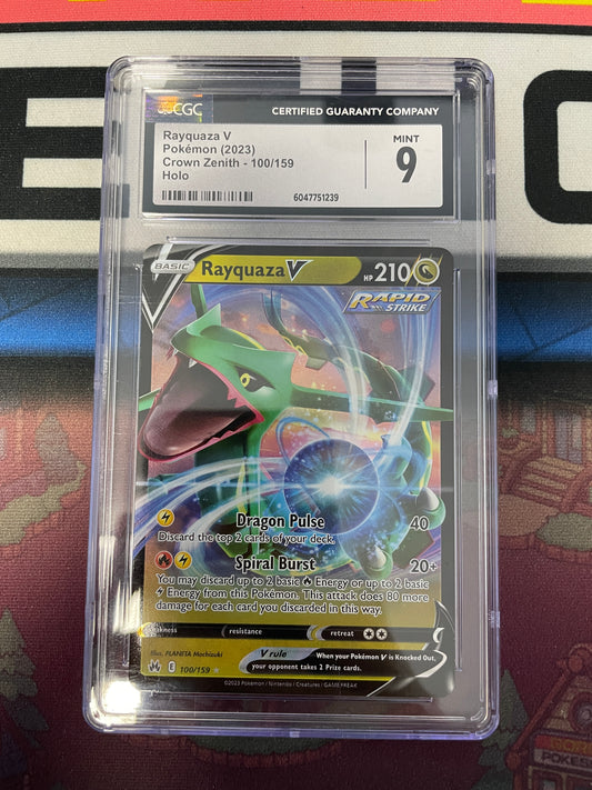 Graded - Rayquaza #100/159 [ENG] / CGC 9