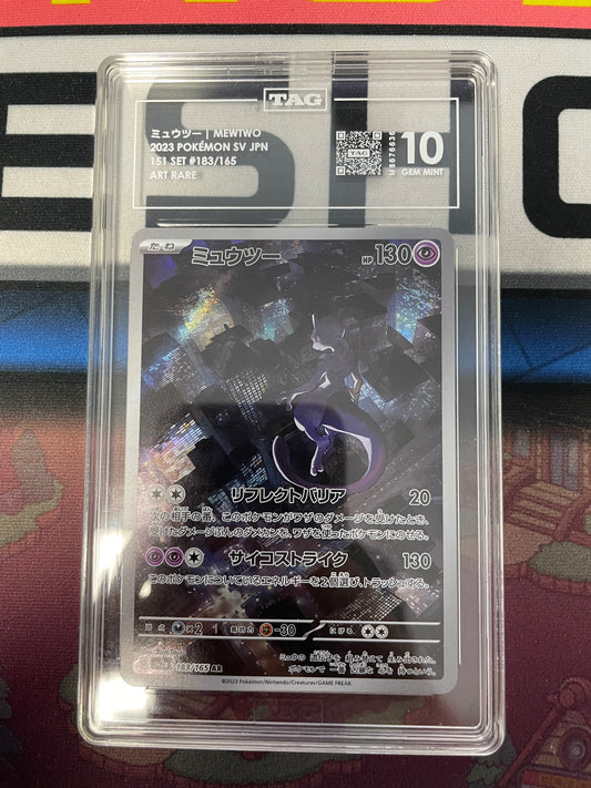 Graded - Mewtwo #183/165 [JPN] / TAG 10