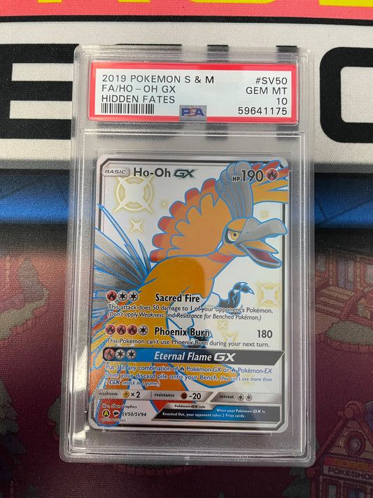 Graded - Ho-OH GX #SV50/SV94 [ENG] / PSA 10