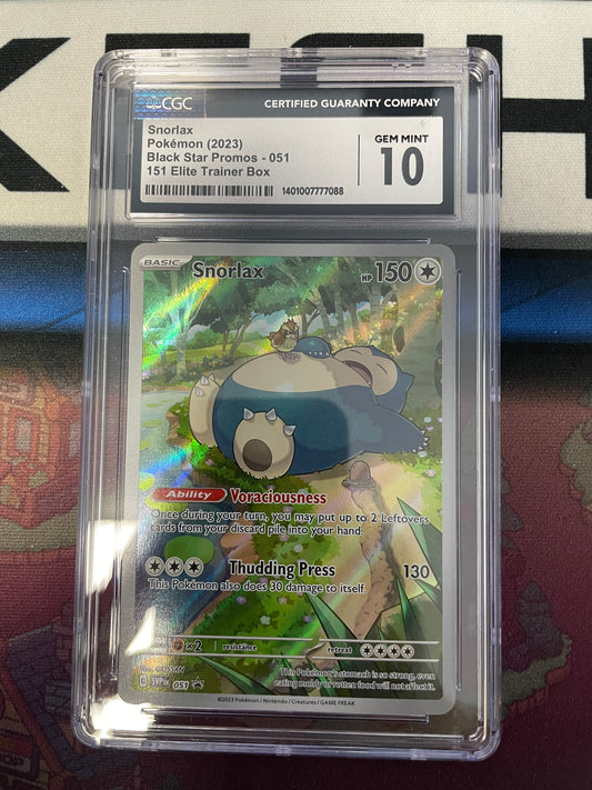 Graded - Snorlax #051 [ENG] / CGC 10