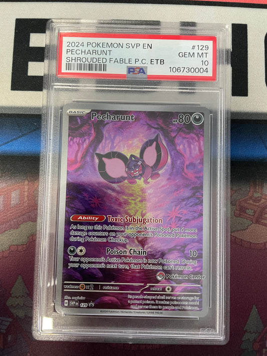 Graded - Pecharunt #129 [ENG] / PSA 10