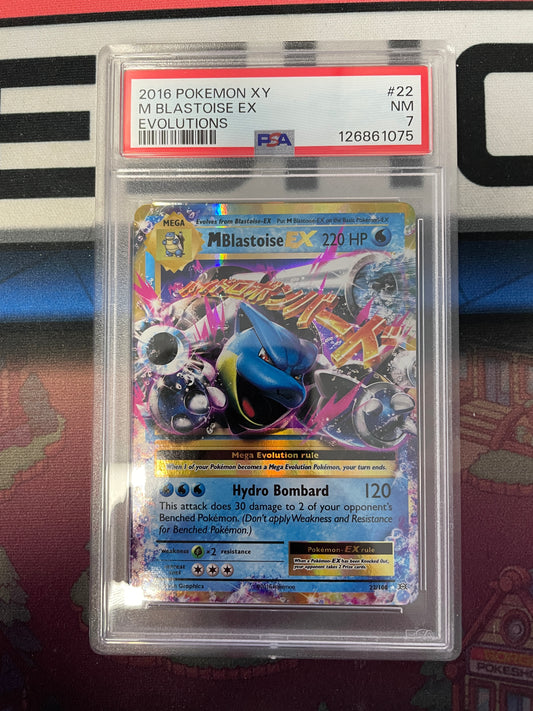 Graded - M Blastoise EX #22/108 [ENG] / PSA 7