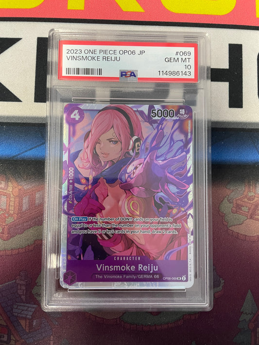 Graded - Vinsmoke Reiju #OP06-069 [ENG] / PSA 10