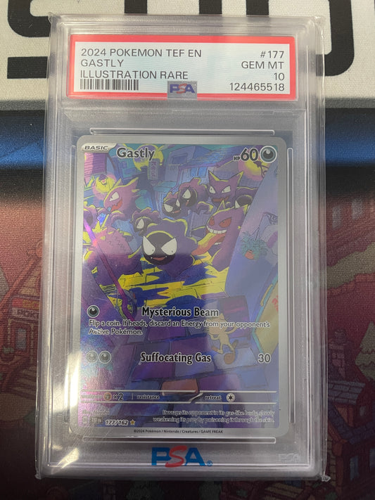 Graded - Gastly #177/162 [ENG] / PSA 10