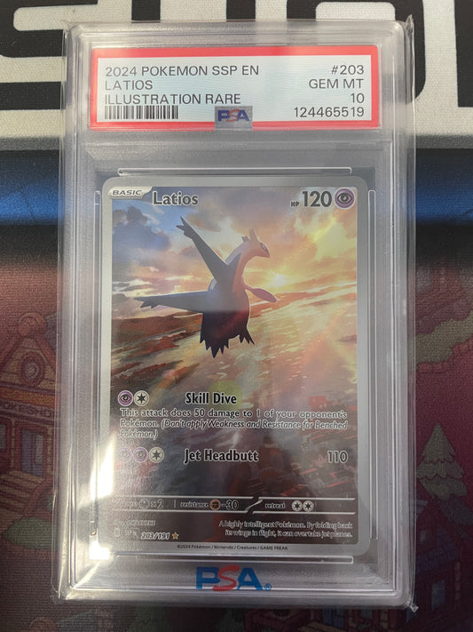 Graded - Latios #203/191 [ENG] / PSA 10