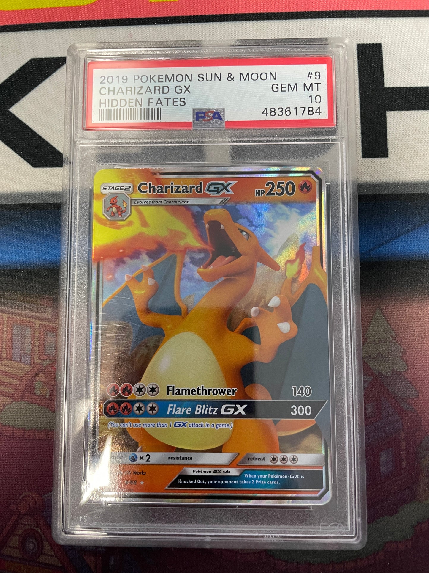 Graded - Charizard GX #9/68 [ENG] / PSA 10