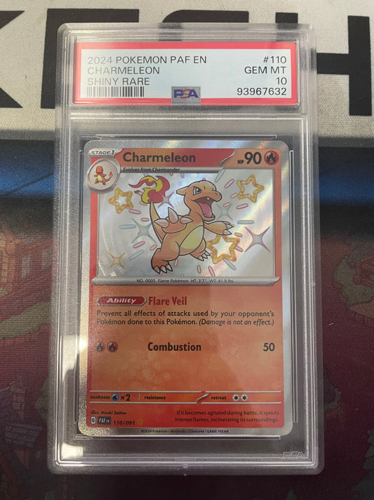 Graded - Charmeleon #110/091 [ENG] / PSA 10
