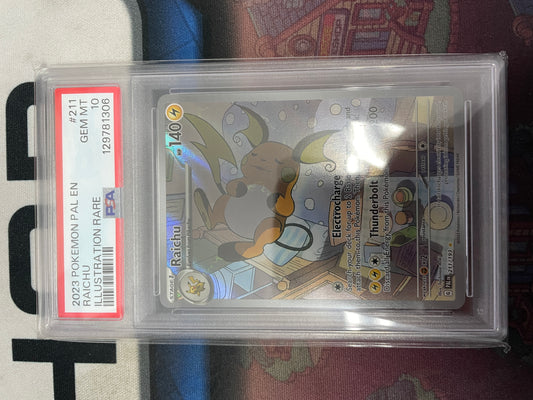 Graded - Raichu #211 [ENG] / PSA 10