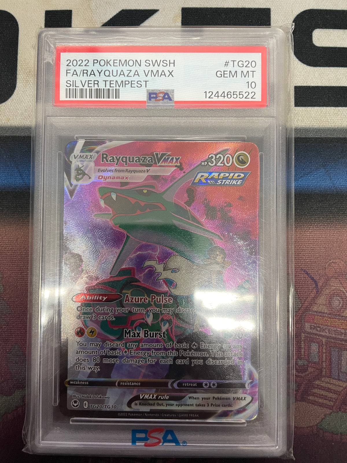 Graded - Rayquaza VMax #TG20/TG30 [ENG] / PSA 10