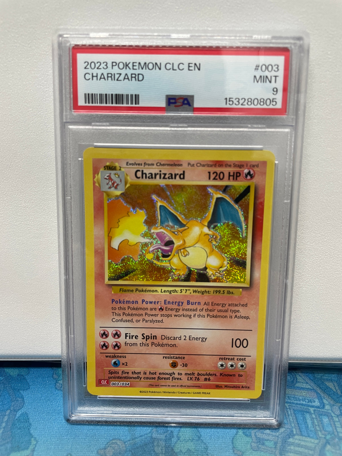 Graded - Charizard #003/034 [ENG] / PSA 9