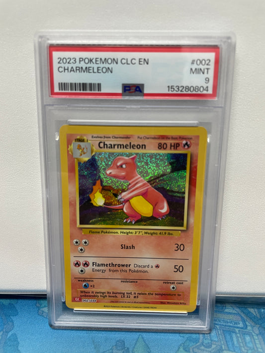 Graded - Charmeleon #002/034 [ENG / PSA 9
