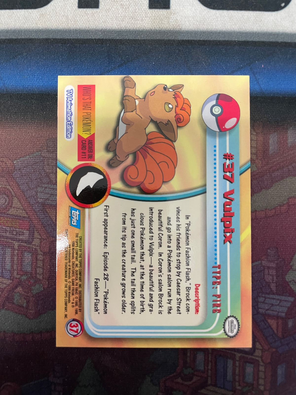Single - Vulpix #37 Foil [ENG] [NM]