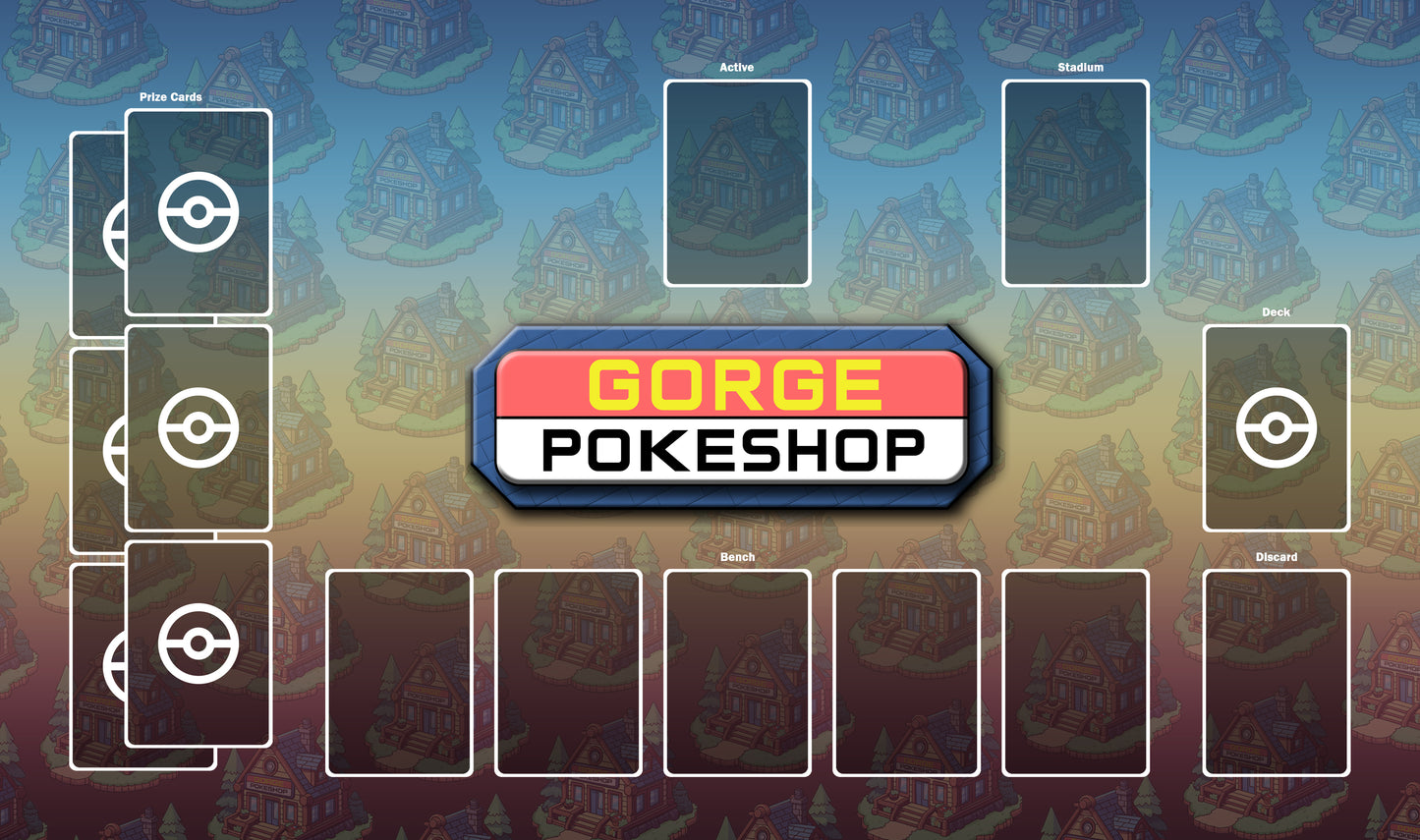 Play Mat - Gorge Pokeshop