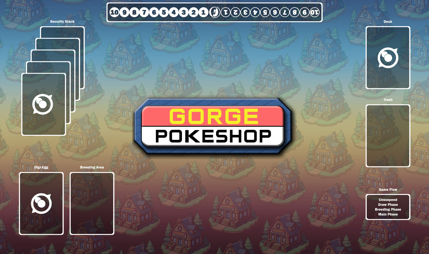 Play Mat - Gorge Pokeshop