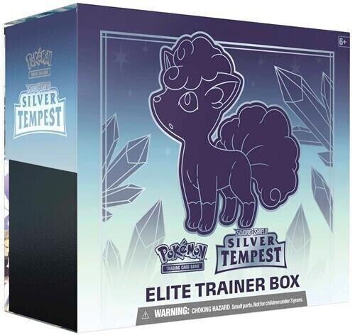 Silver Tempest Elite Trainer Box (ANGLAIS)