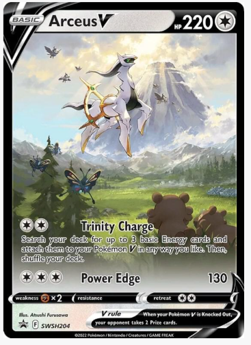 Single - Arceus V #SWSH204 Sword and Shield promo [ENG]