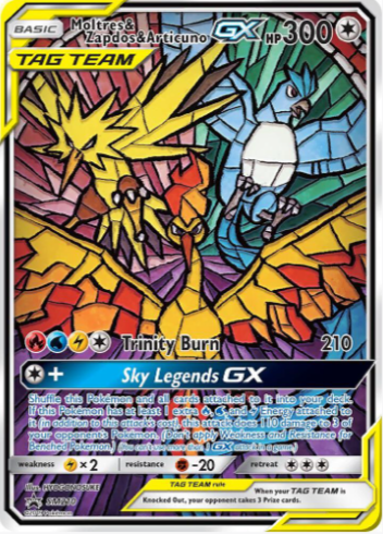 Single - Moltres & Zapdos & Articuno GX #SM210 [ENG]