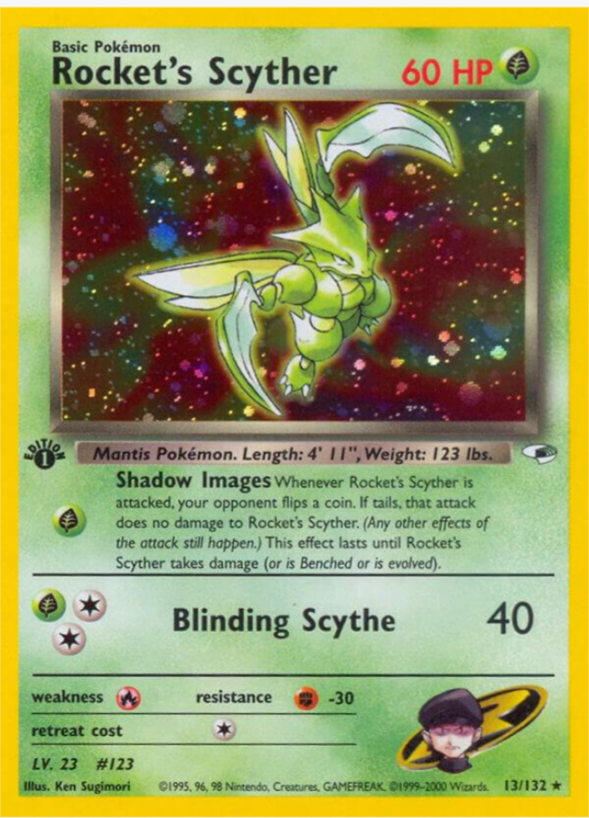 Single - Rocket's Scyther #13/132 [ENG]