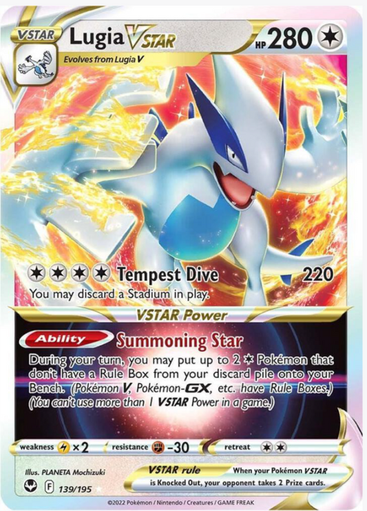 Single - Lugia Vstar #139/195 [ENG]