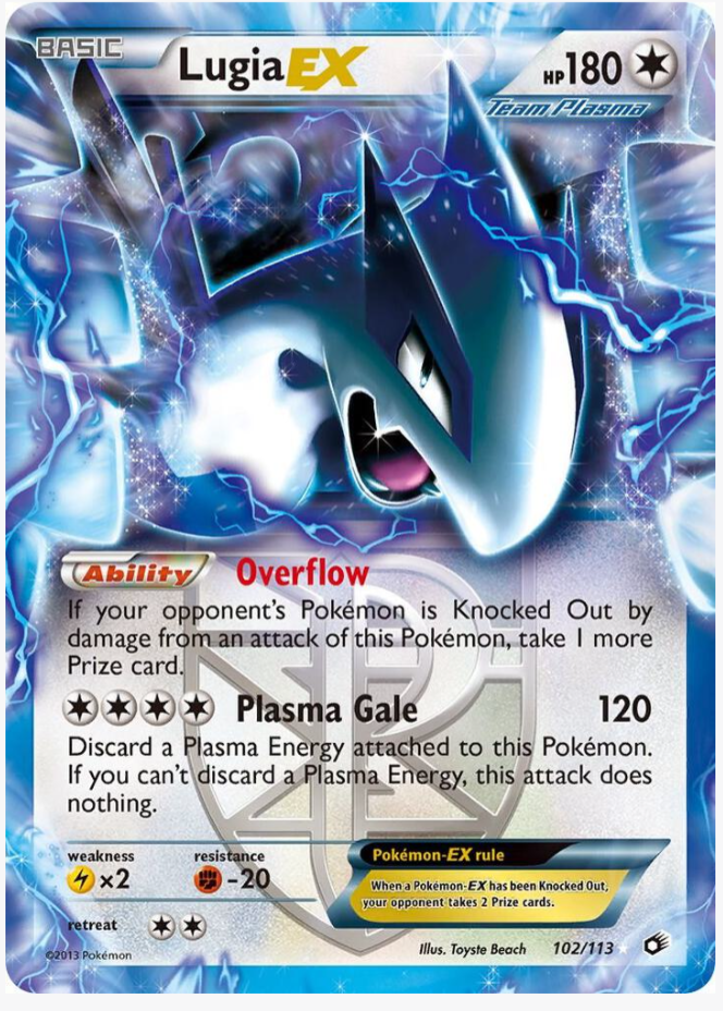 Single - Lugia EX #102/113 [ENG]