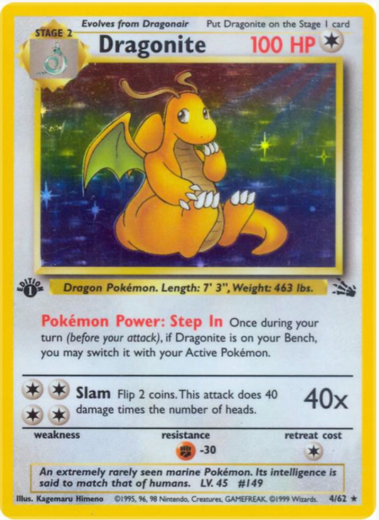 Single - Dragonite #4/62 [ENG]