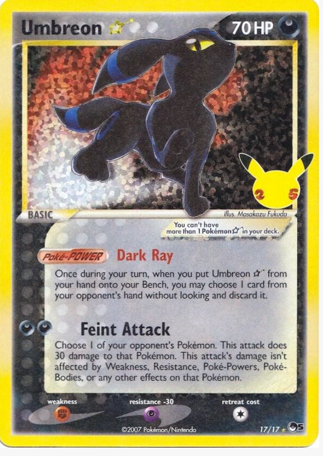 Single - Umbreon #17/17 [ENG]