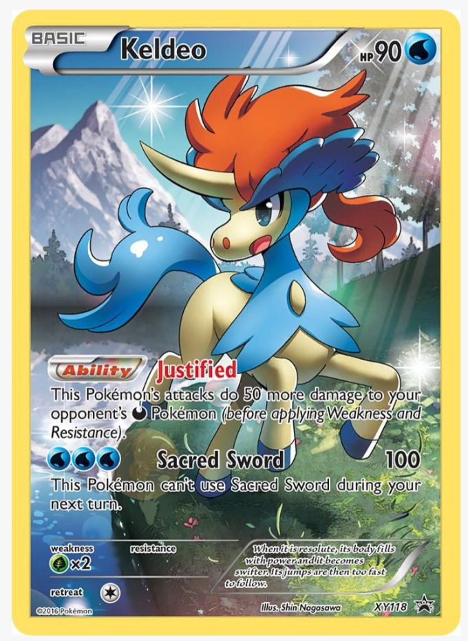 Single - Keldeo #XY118 [ENG]