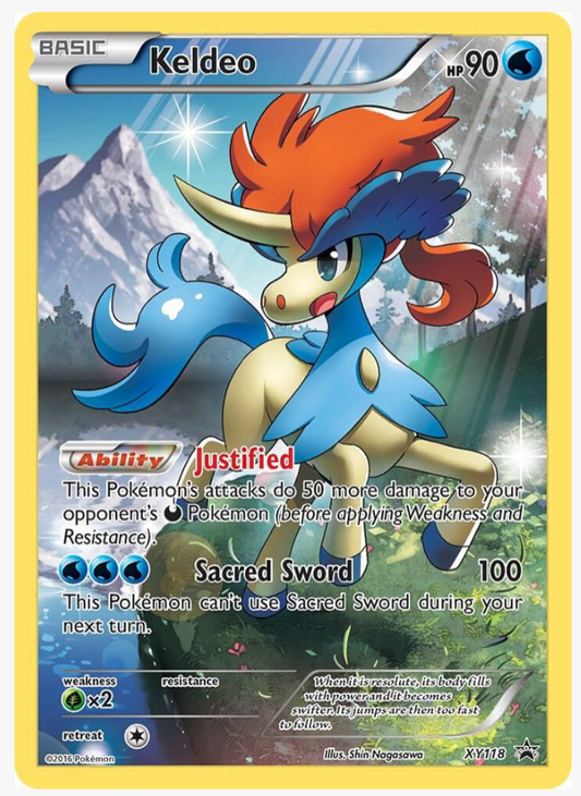 Single - Keldeo #XY118 [ENG]