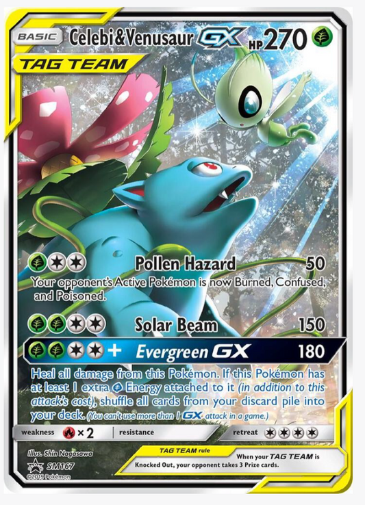 Single - Celebi & Venusar GX #SM167