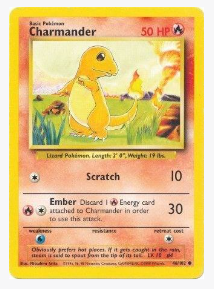 Single - Charmander #46/102