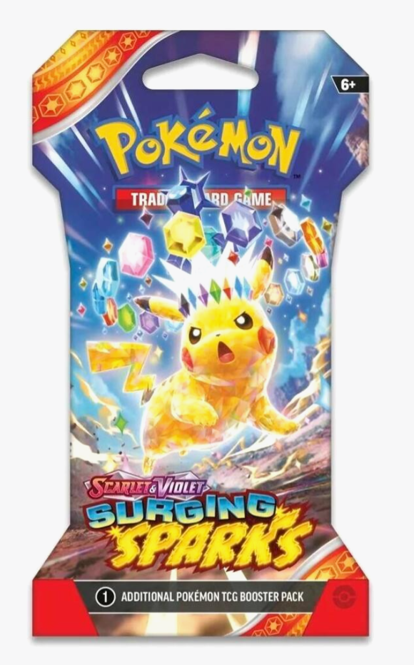 Booster Hanger Pack - Surging Sparks ( Limit 1 pack per person , per day)