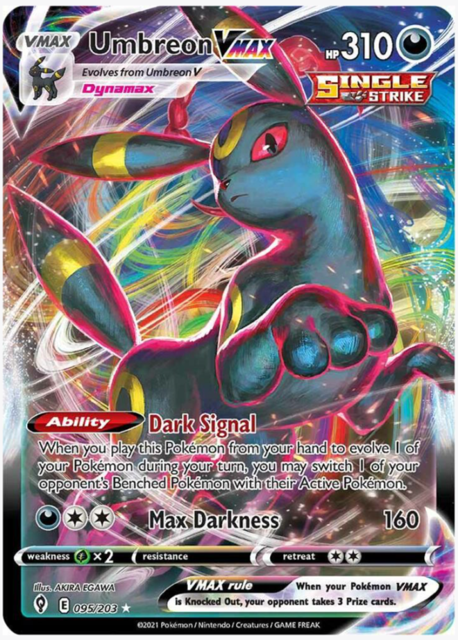 Single - Umbreon Vmax #095/203 [ENG]