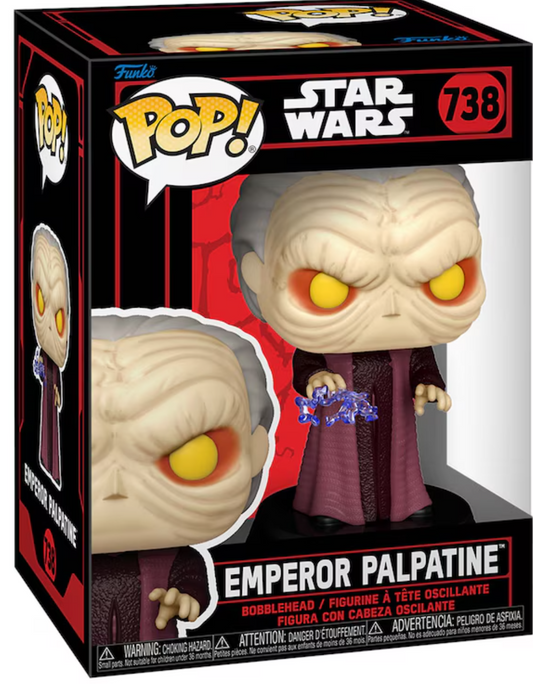 Funko Pop! - Star Wars - Emperor Palpatine #738