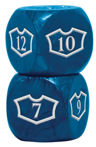 Dice - Over sized loyalty dice set (4 Pack)