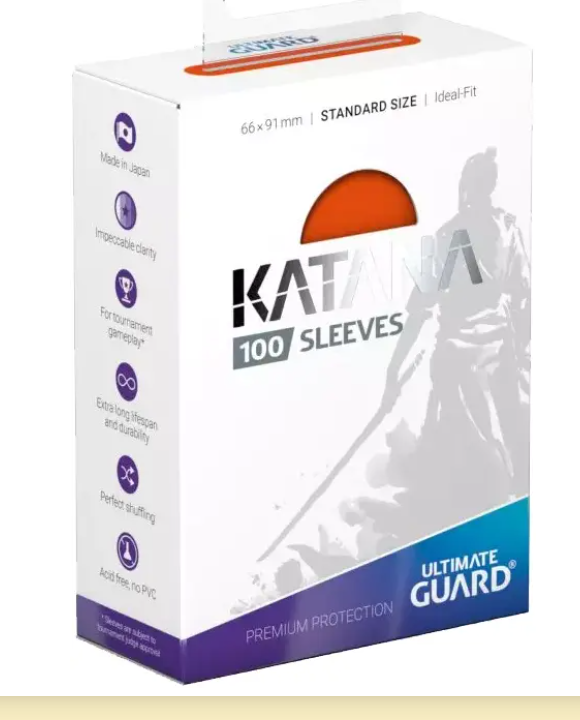 Card Sleeve - Ultimate Guard Katana