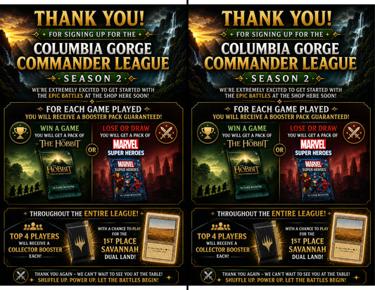CEDH League Entry