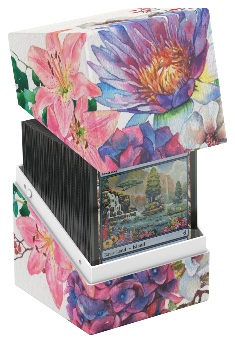 Deck Box - Floral/Coral - Ultimate Guard