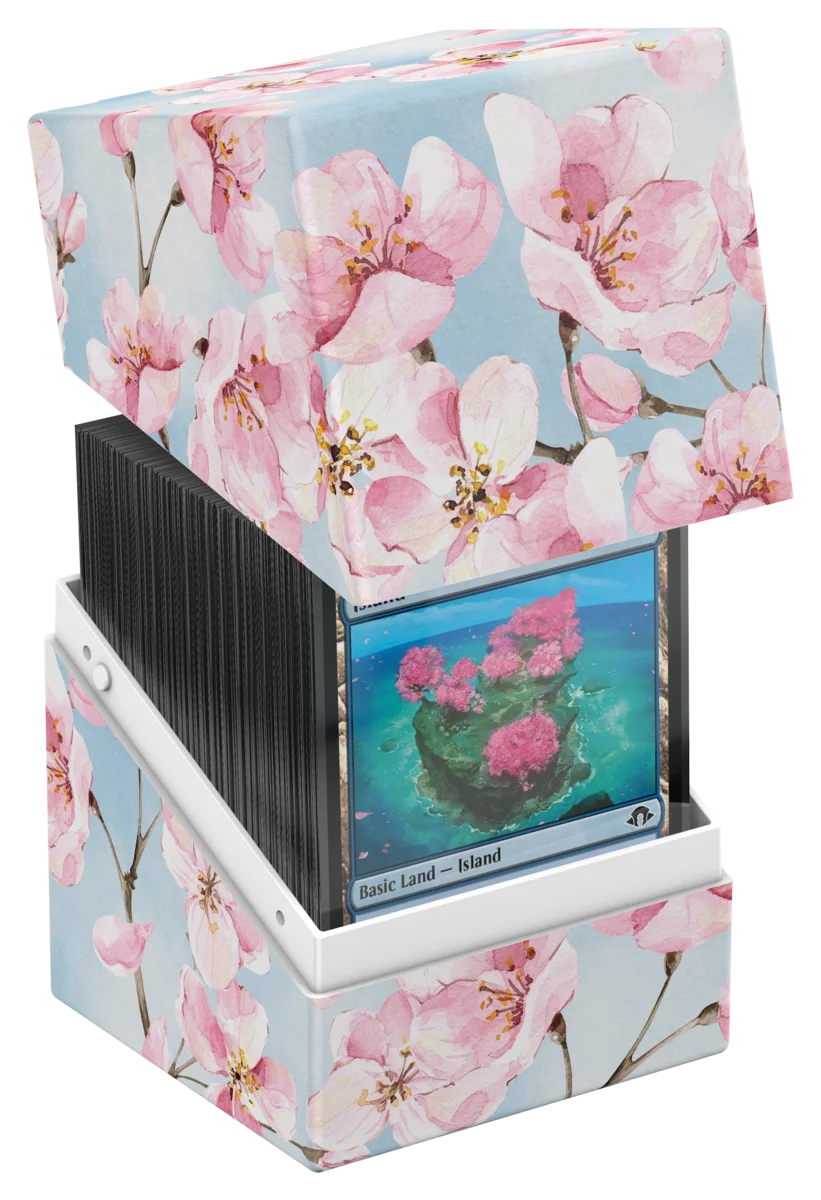 Deck Box - Floral/Coral - Ultimate Guard